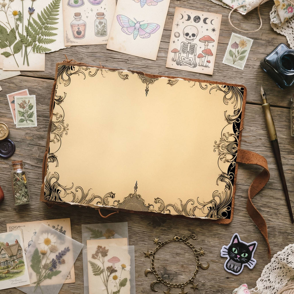 Bordered Digital Papers