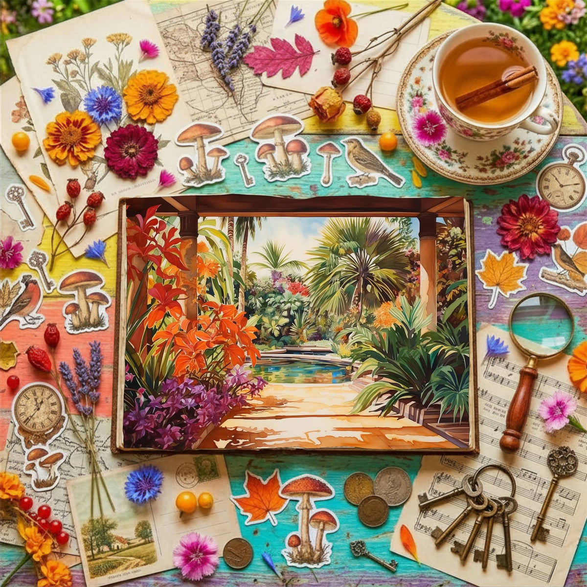 Botanical Garden Digital Papers