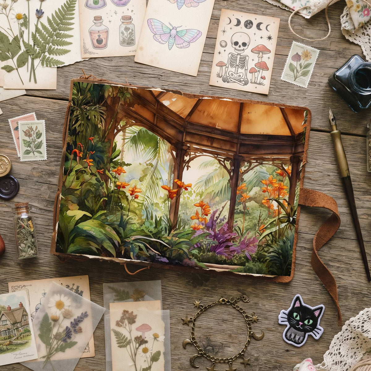Botanical Garden Digital Papers