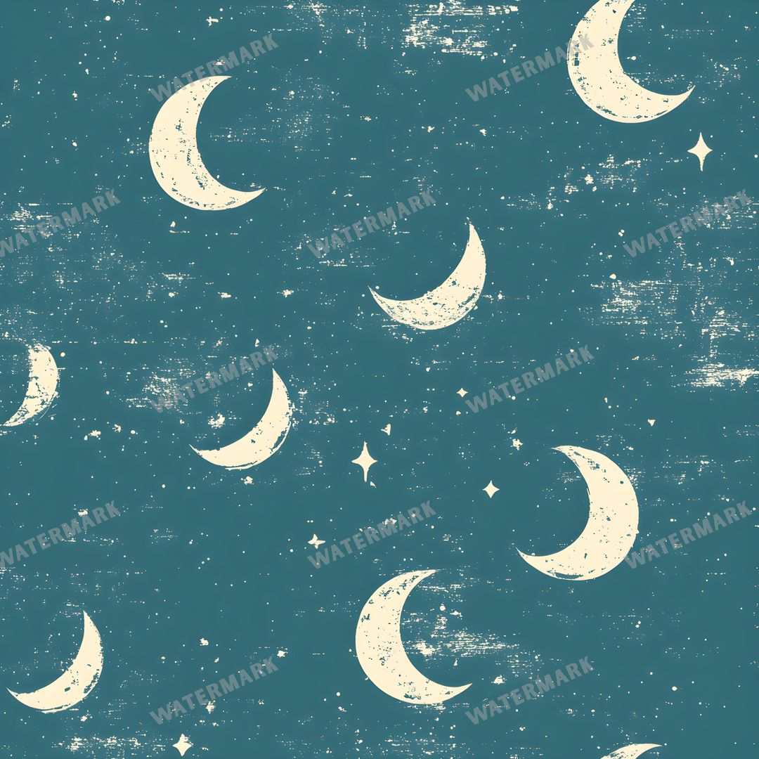 Celestial Seamless Pattern