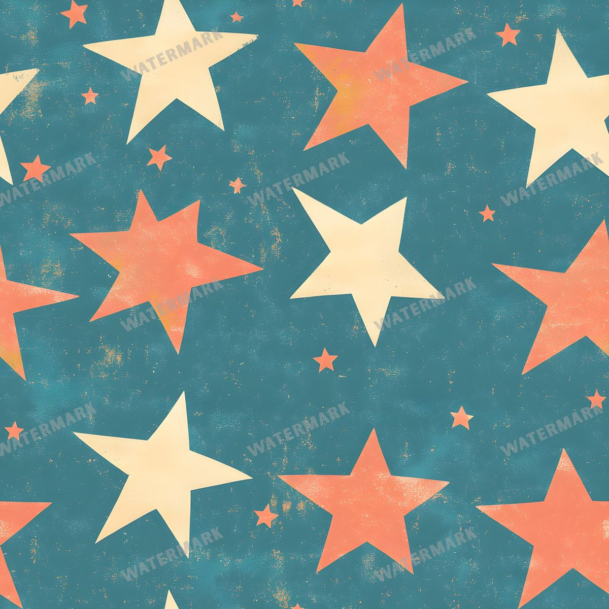 Celestial Seamless Pattern