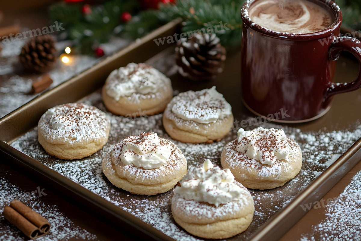 Christmas Cookie Backdrop Images