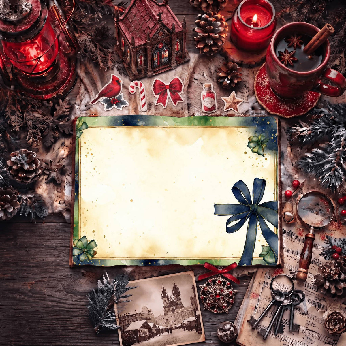 Christmas Gifts Digital Papers