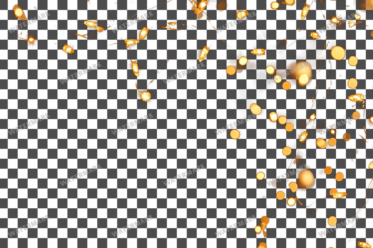 Christmas Lights Transparent Overlay Pngs