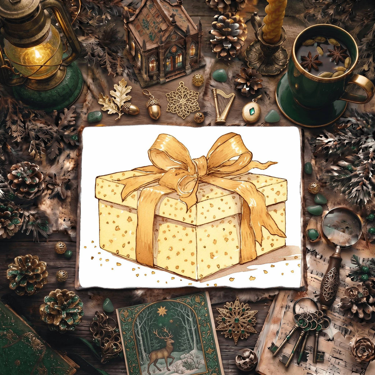 Christmas Presents Digital Papers