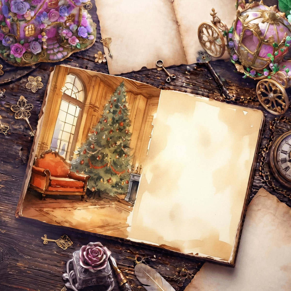 Christmas Digital Papers