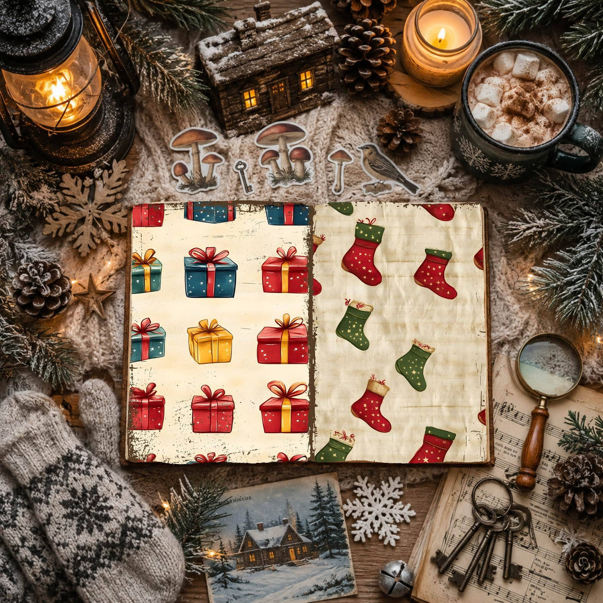 Christmas Digital Papers