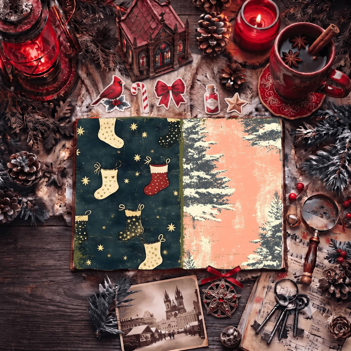 Christmas Digital Papers