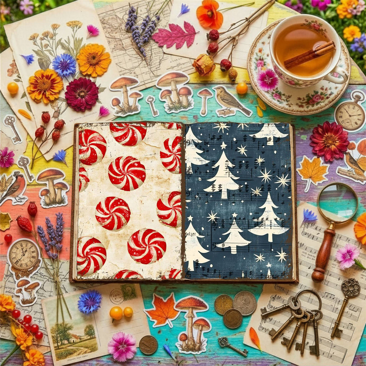 Christmas Digital Papers