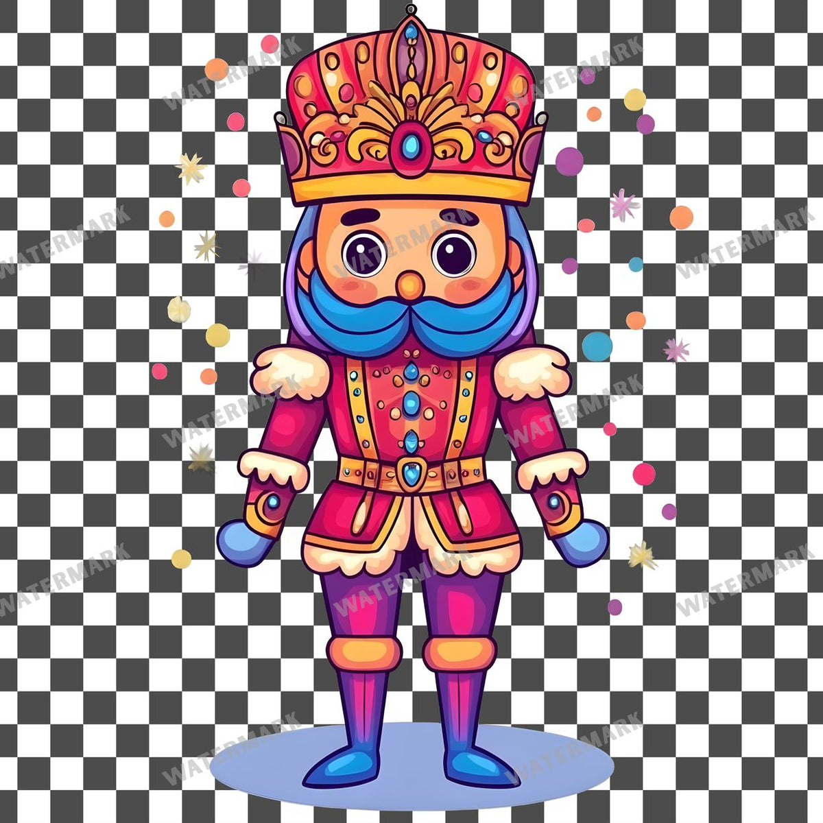 Christmas Kawaii Style Clipart Pngs