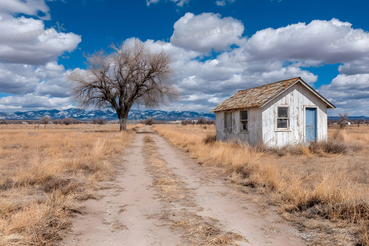 Cinematic Western Scene Backdrop Images