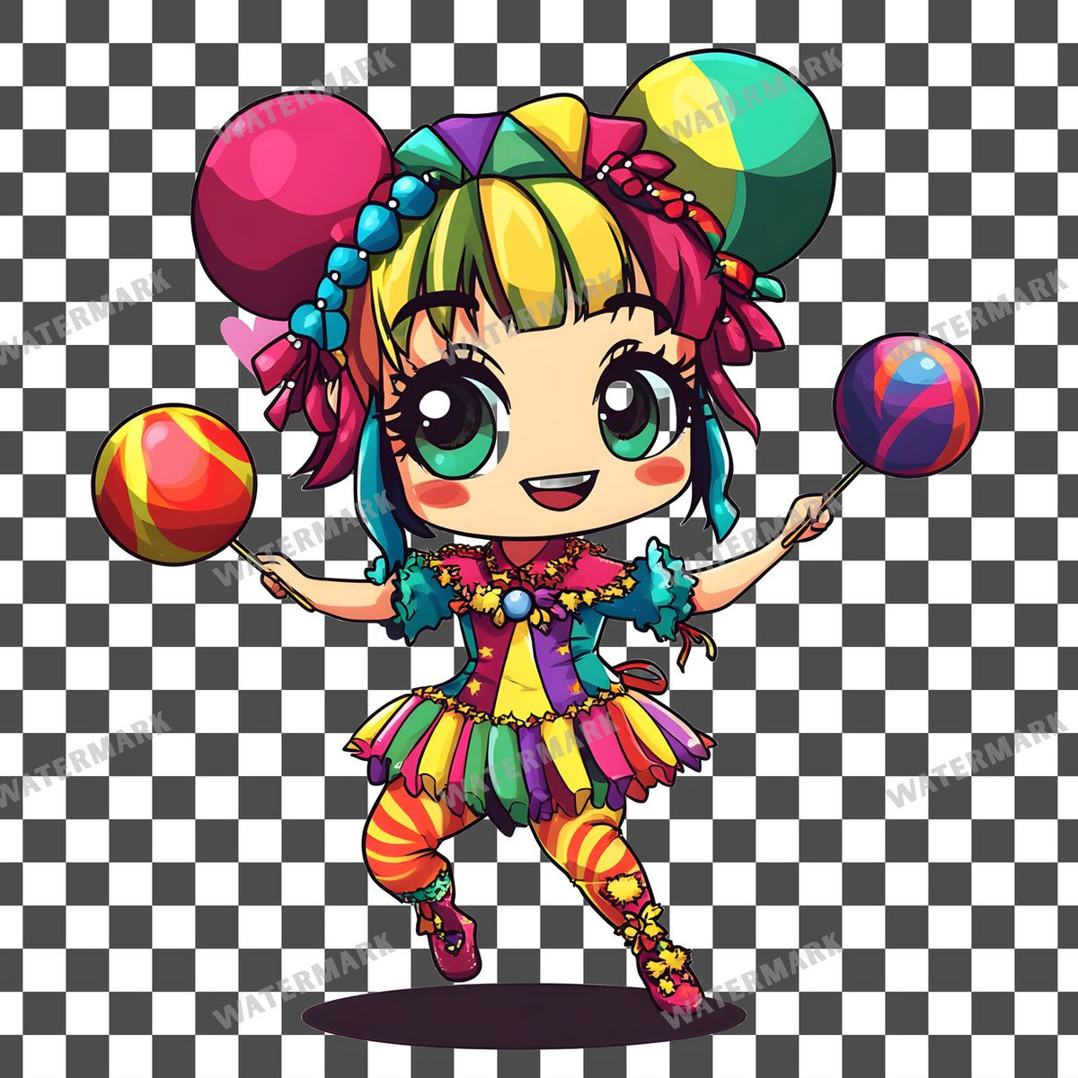 Circus Performer Clipart Pngs