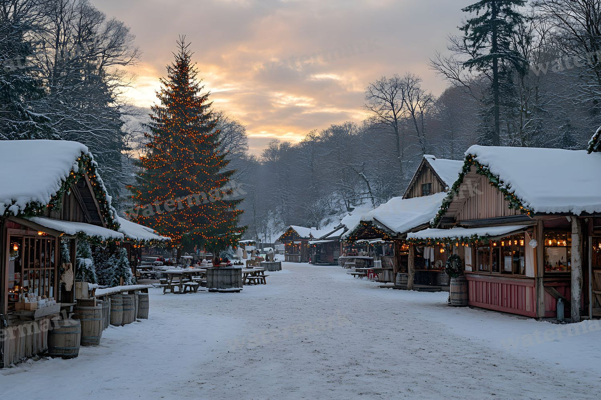 Classic Christmas Backdrop Images