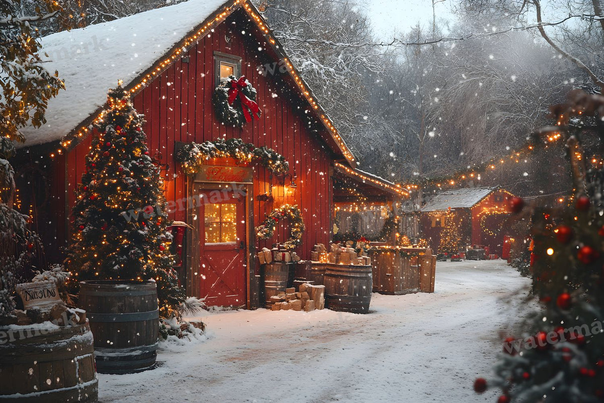 Classic Christmas Backdrop Images