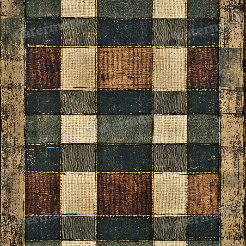 Classic Equestrian Checks Backdrop Images