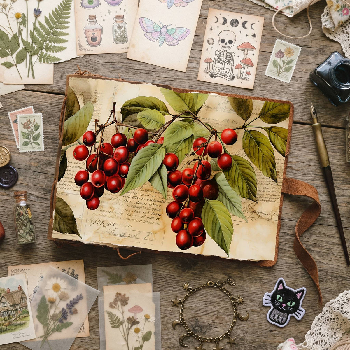 Coffee Beans Digital Papers