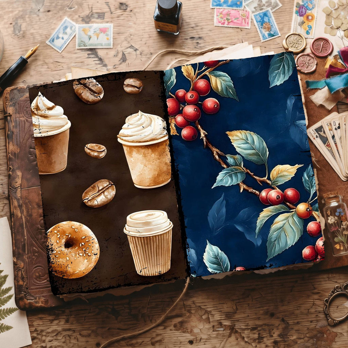 Coffee Digital Papers
