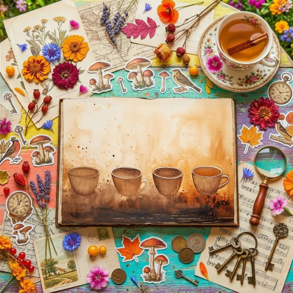 Coffee Digital Papers