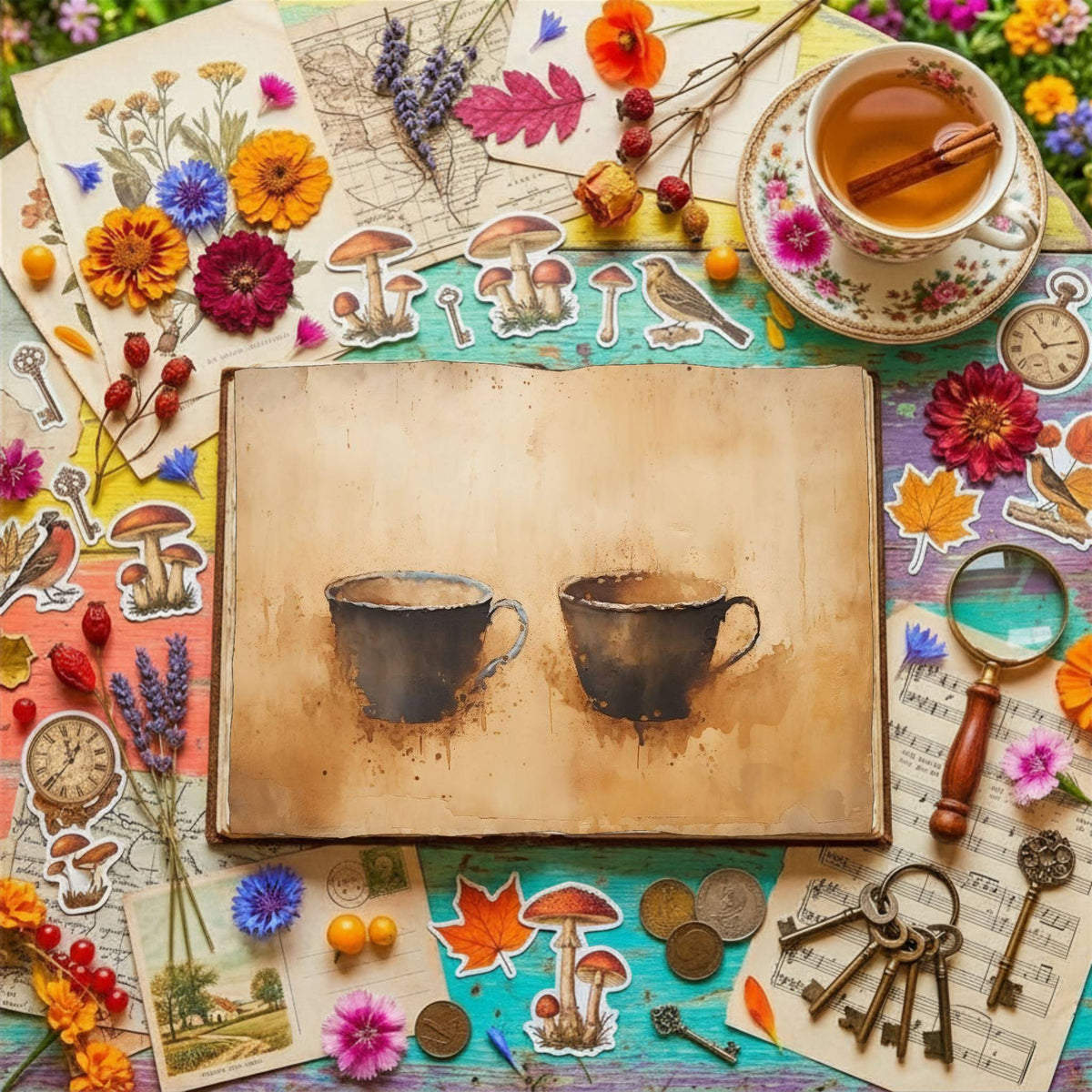 Coffee Digital Papers