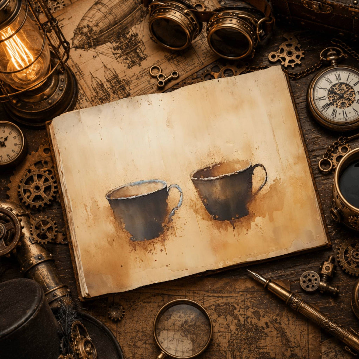 Coffee Digital Papers