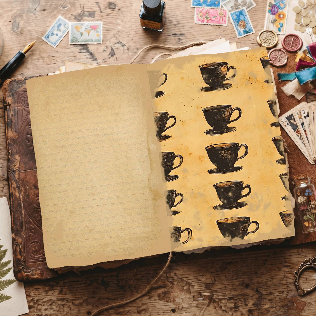 Coffee Digital Papers