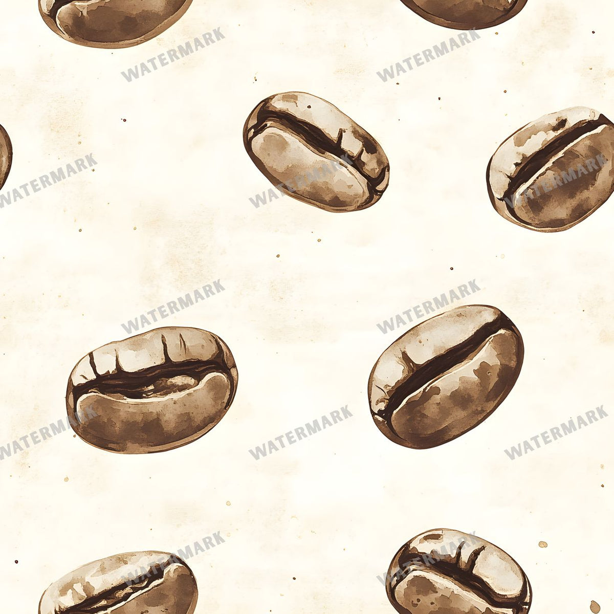 Coffee seamless pattern digital paper, repeating design 9
