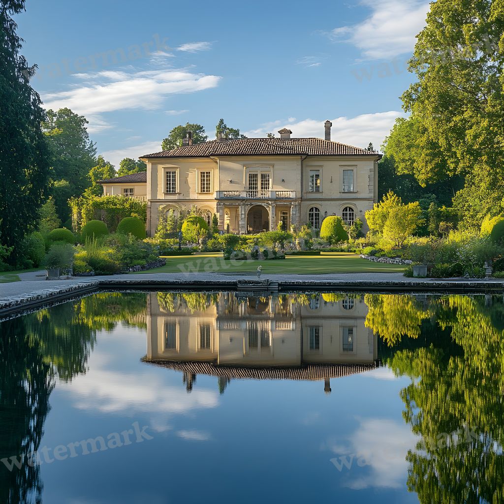 Countryside Estate Backdrop Images