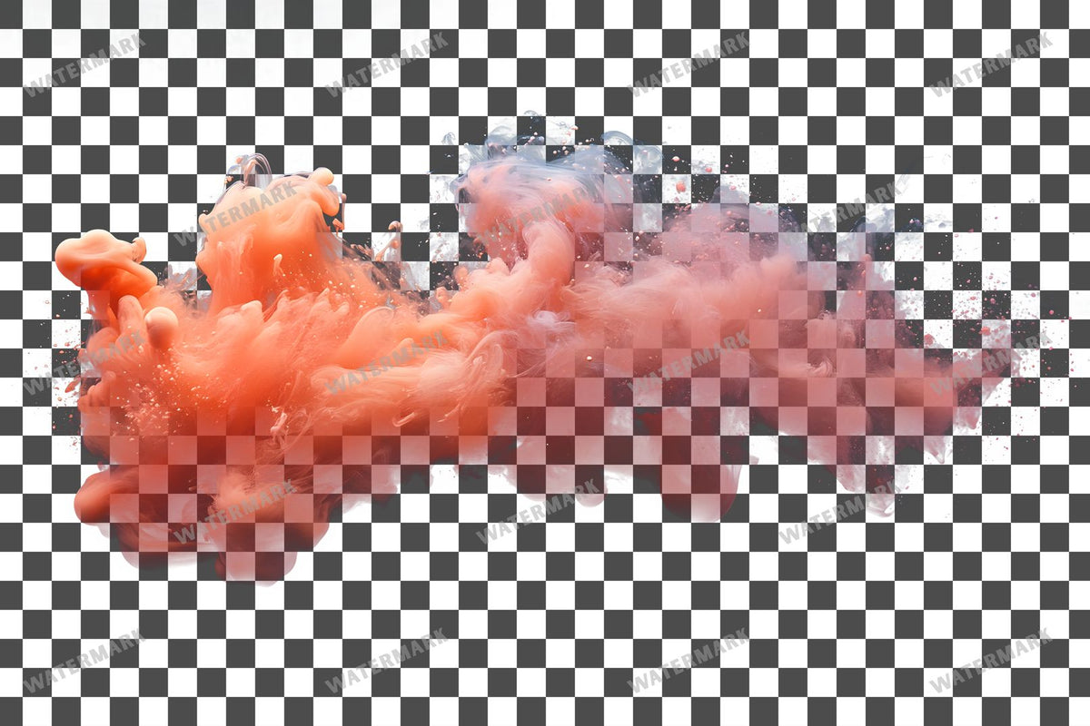 Deep Red Ink Drop Diffusing Transparent Overlay Pngs