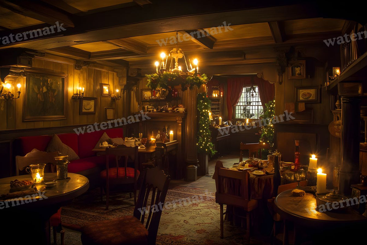 Dickens Tale Scene Backdrop Images