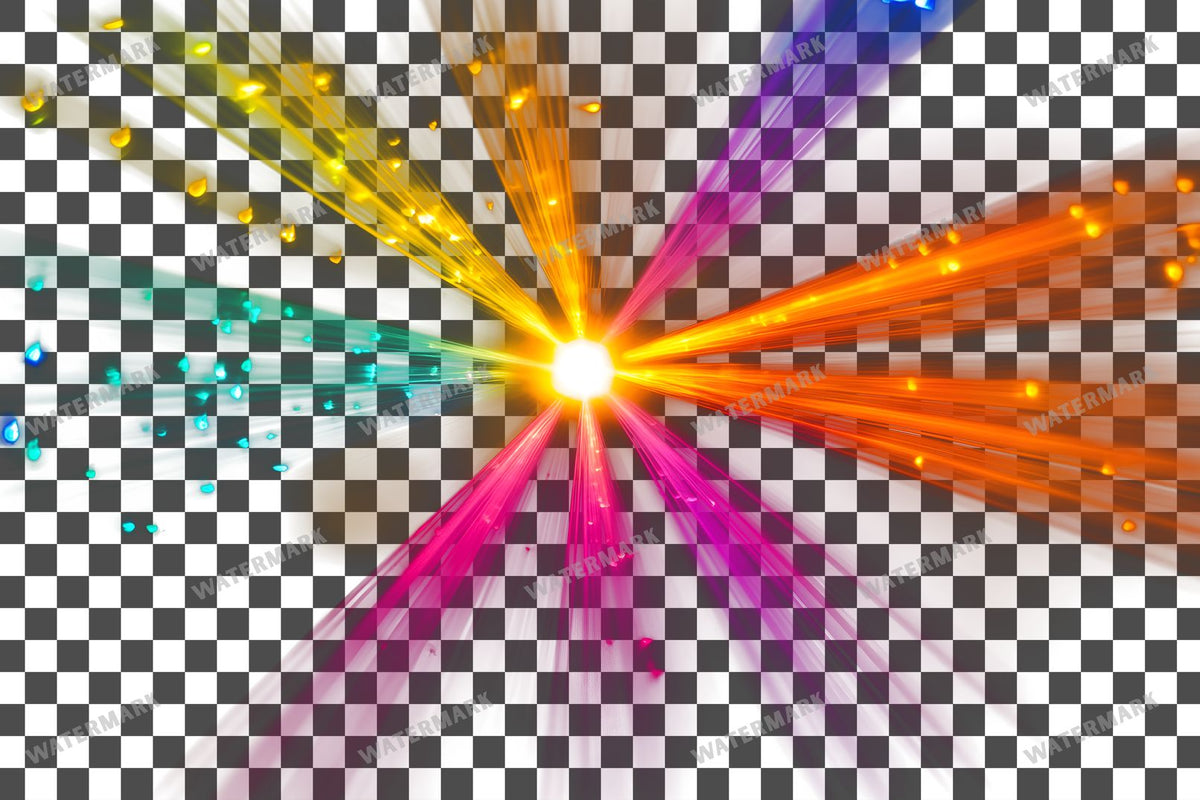 Disco Light Transparent Overlay Pngs