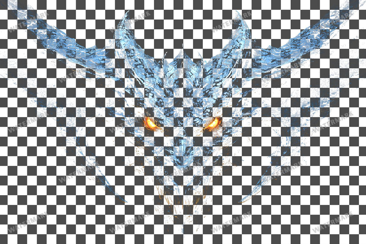 Dragon Skull Transparent Overlay Pngs