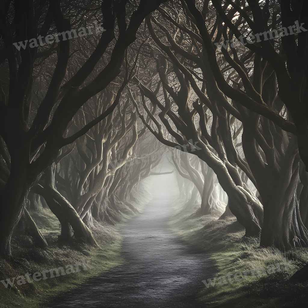 Eerie Forest Backdrop Images