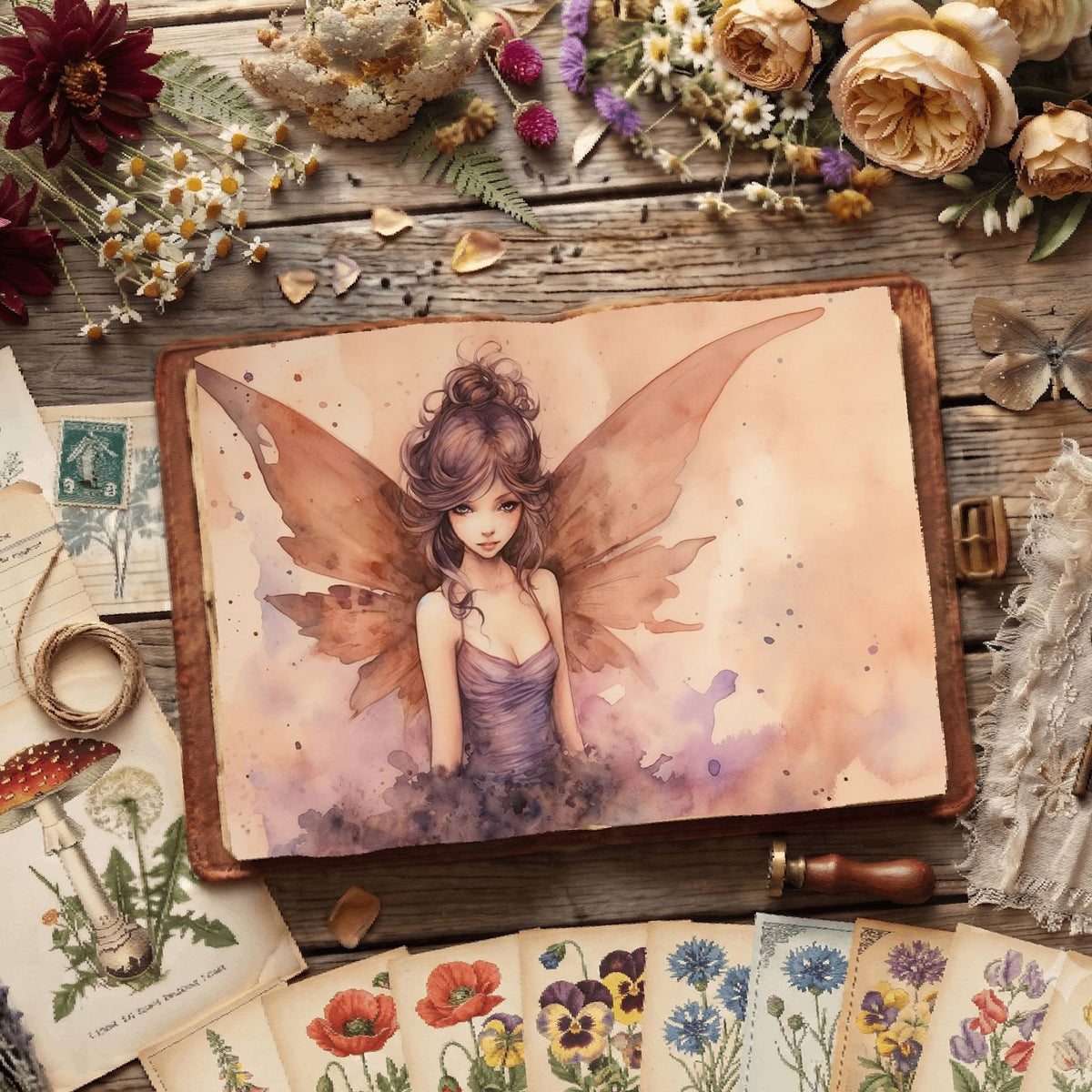 Fairies Digital Papers