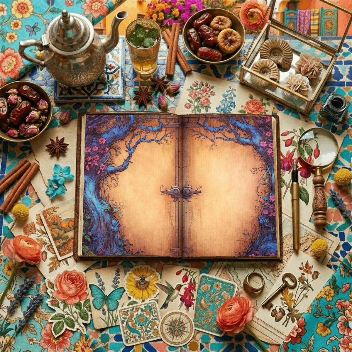 Fairy Doors Digital Papers