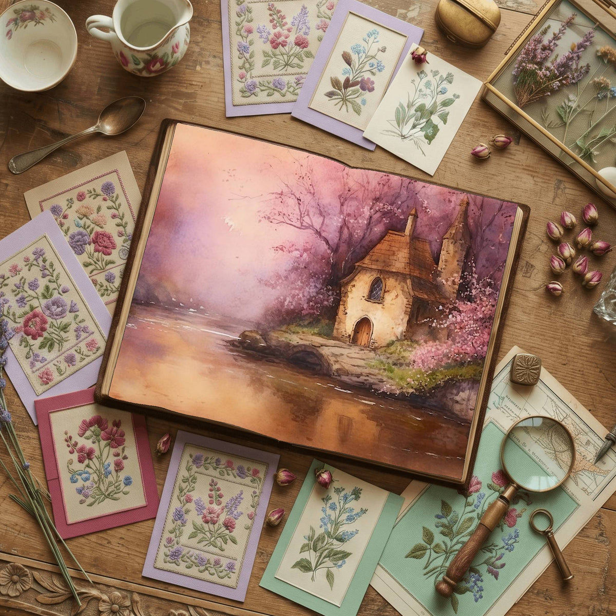 Fairy House Digital Papers