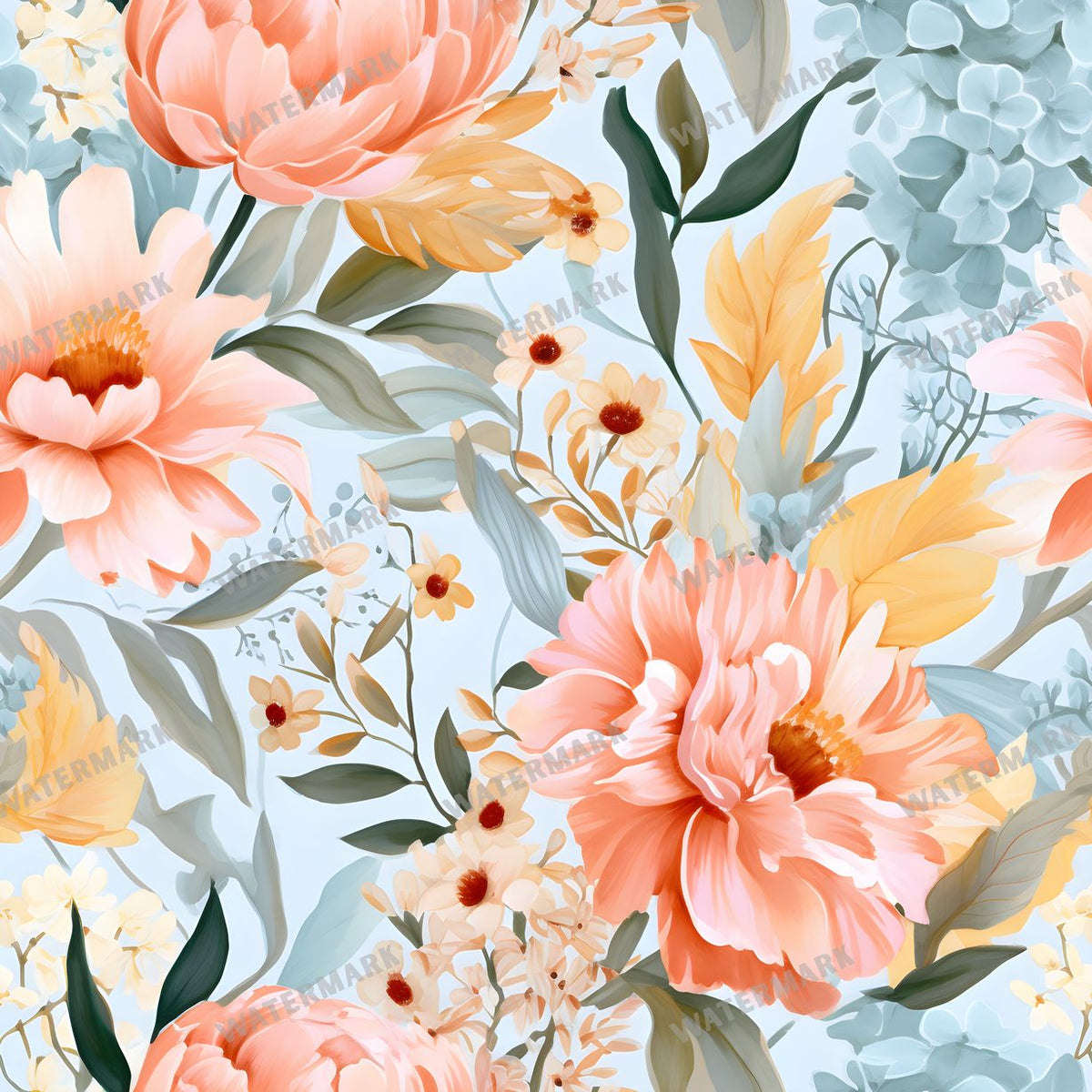 Floral Seamless Pattern