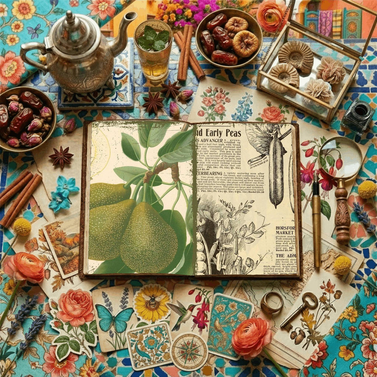 Fruit & Vegetables Digital Papers