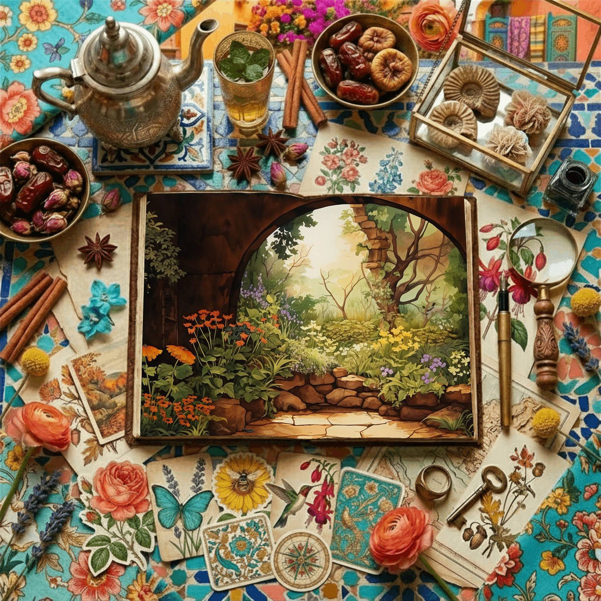 Garden Digital Papers