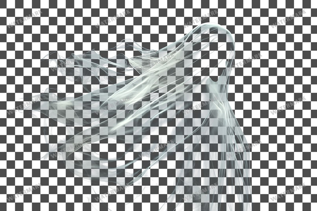 Ghostly Apparition Transparent Overlay Pngs