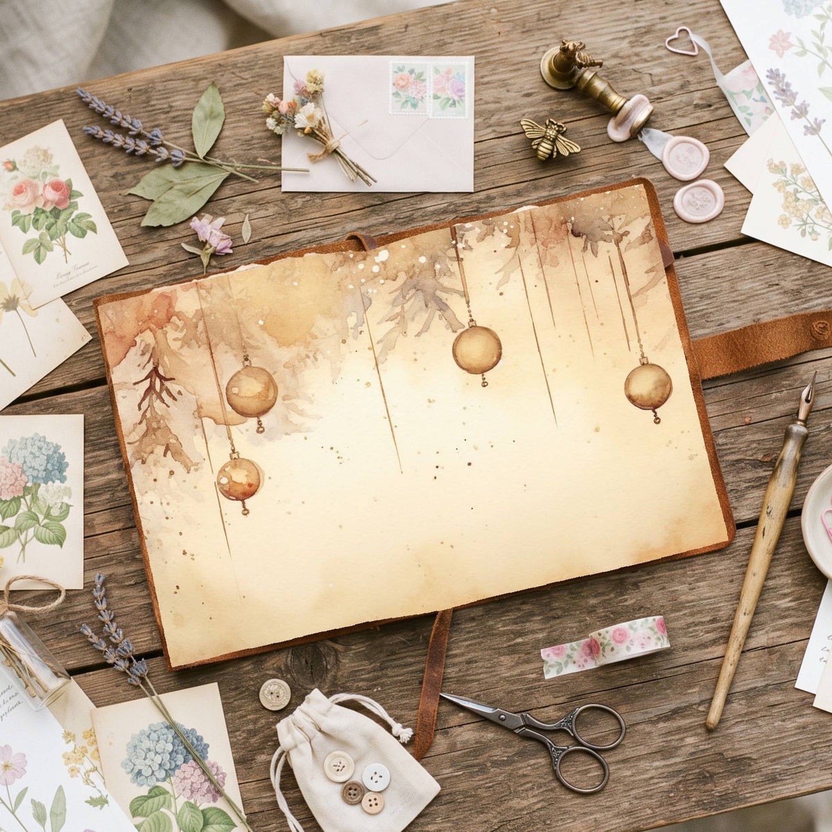 Gold Christmas Digital Papers