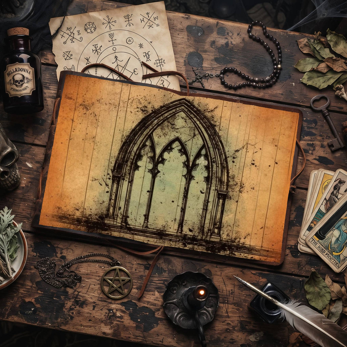 Gothic Arches Digital Papers