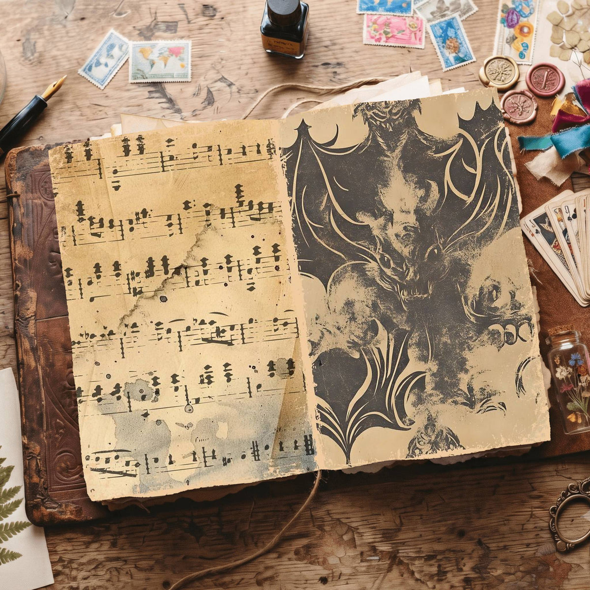 Gothic Digital Papers