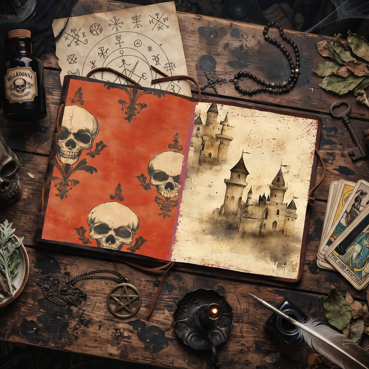 Gothic Digital Papers