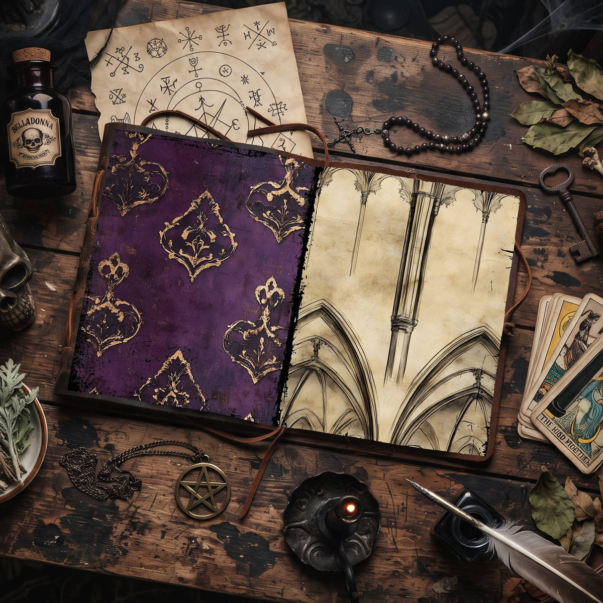 Gothic Digital Papers