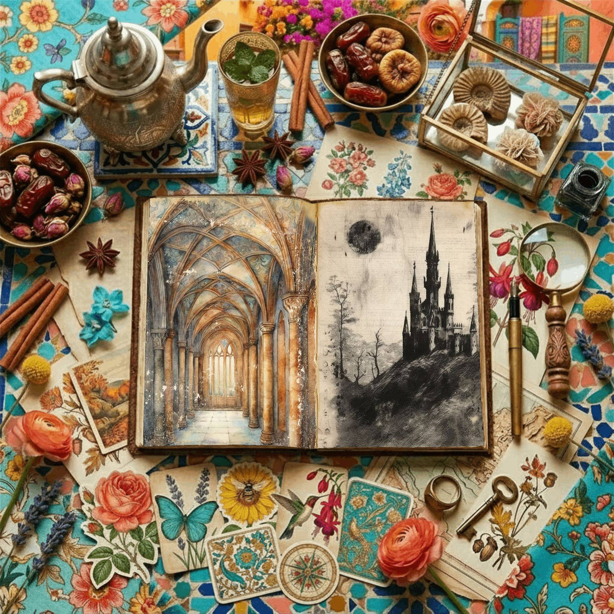 Gothic Digital Papers