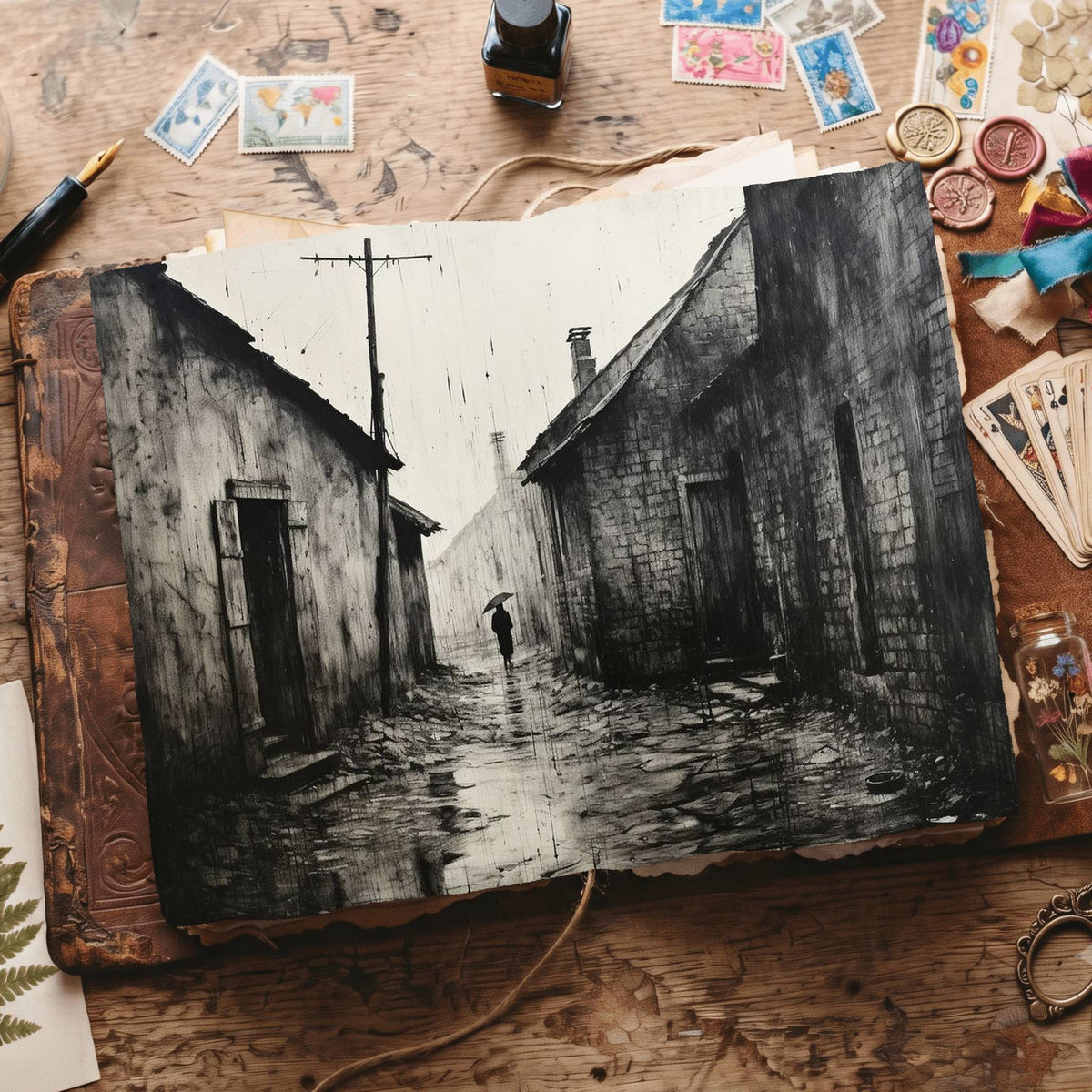 Gothic Digital Papers