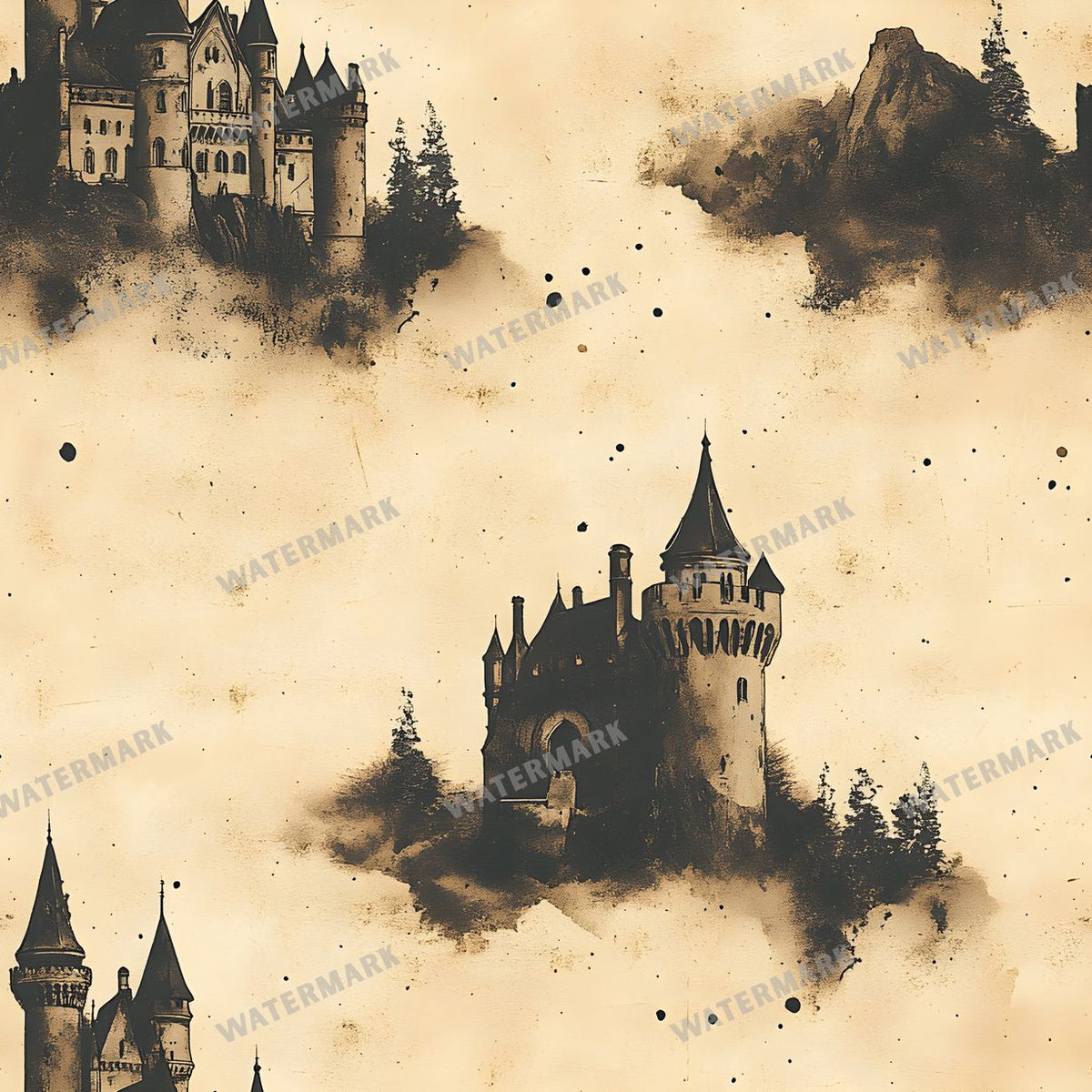 Gothic Seamless Pattern
