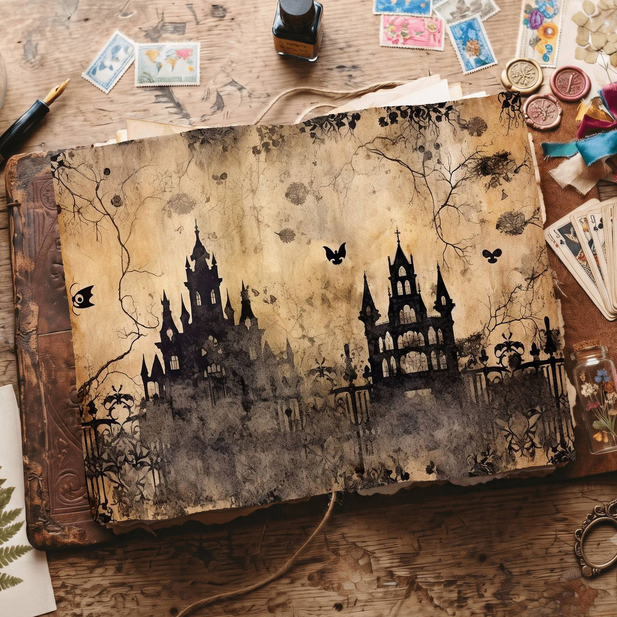 Halloween Digital Papers