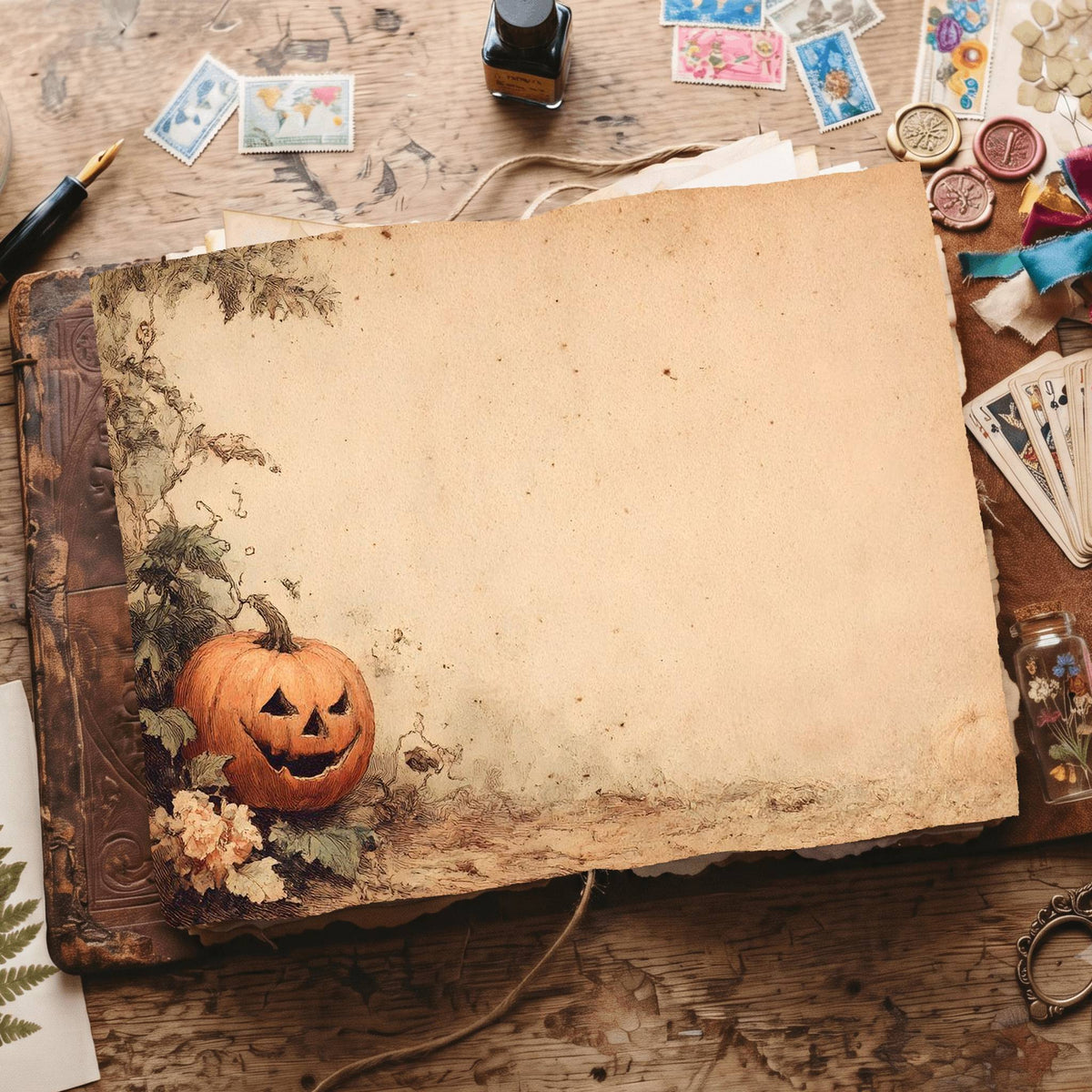 Halloween Digital Papers