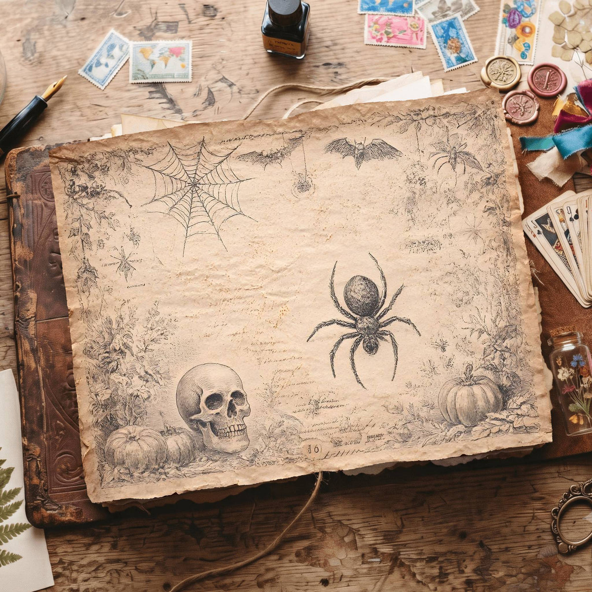 Halloween Digital Papers